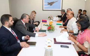 ՊՆ փոխնախարարը մեկնել է Հնդկաստան՝ մասնակցելու «Աերո Ինդիա-2023» պաշտպանական ավիացիոն ցուցահանդեսին