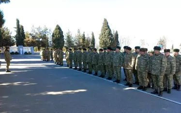  Ադրբեջանի ցամաքային զորքերի զորահավաքային ապահովման բազայում հրամանատարաշտաբային զորավարժություններ են անցկացվել