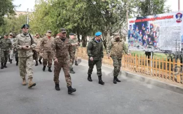 Դեսպանությունների ռազմական կցորդներն այցելել են Մարշալ Բաղրամյանի անվան ուսումնական կենտրոն