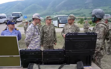 Թուրքական պատվիրակությունն այցելել է Արցախի օկուպացված տարածքներում տեղակայված զորամասեր 