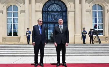 Կայացել է Էրդողանի և Ալիևի հանդիպումը