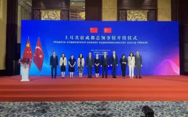 Türkiye'nin Çin'de Chengdu Başkonsolosluğu açıldı