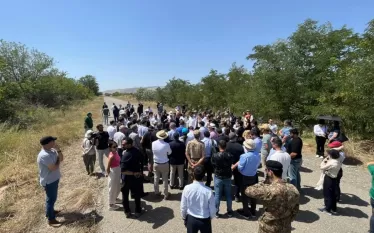 «Ակնա-Ասկերան-Ստեփանակերտ ճանապարհը բաց է բոլոր անհրաժեշտ բեռների մատակարարման համար» Հիքմեթ Հաջիև