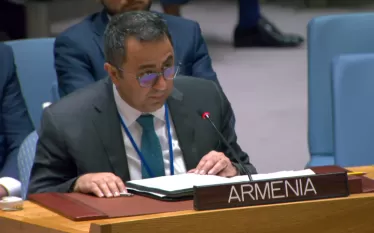 ԼՂ ժողովրդի գոյությունը լուրջ սպառնալիքի տակ է. ՀՀ ԱԳ փոխնախարարը՝ ՄԱԿ ԱԽ բաց քննարկմանը