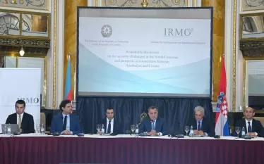 Բայրամովը Խորվաթիայում խոսել է սահմանում տիրող իրավիճակի մասին՝ մեղադրելով Երևանին 