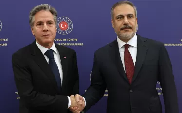 Թուրքիայի արտգործնախարար Հաքան Ֆիդանն Էնթոնի Բլինքենի հետ քննարկել է Գազայում տիրող վիճակը