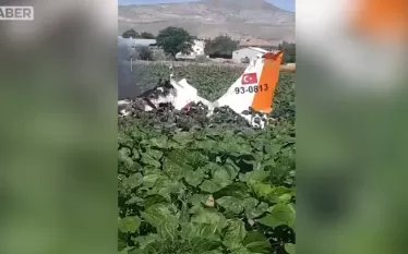 Kayseri'de eğitim uçağı düştü: 2 şehit