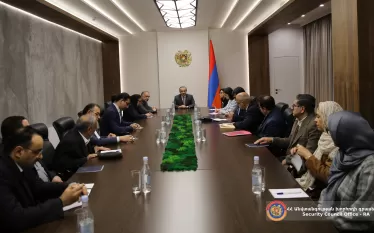  ՀՀ ԱԽ քարտուղար Արմեն Գրիգորյանը  իրանական վերլուծական կենտրոնների փորձագետներին է ներկայացրել Հայաստանի տարածաշրջայնացման քաղաքականությունը