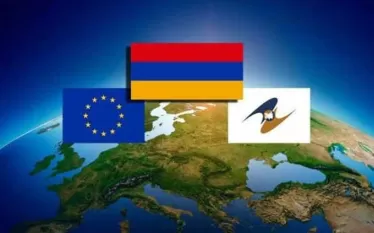 «Հայտնի է, որ ԵԱՏՄ-ին մասնակցության շնորհիվ Հայաստանը դինամիկ զարգանում է, և տնտեսական աճ է նկատվում Երևանի համար բոլոր առանցքային ոլորտներում: Եվ սա հսկայական հարստություն է, որը Հայաստանը կարող է կորցնել, եթե Արևմուտքը նրան ներքաշի իր աշխարհաքաղաքական խաղի մեջ՝ փորձելով պոկել Հայաստանը Ռուսաստանից և այլ բնական դաշնակիցներից»,- ընդգծել է փոխնախարարը։