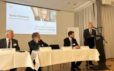 Մենք նաև ականատես ենք լինում հայկական մշակութային և պատմական հիշողության համակարգված ոչնչացմանը՝ վերացվում են խաչքարեր, քանդվում գերեզմաններ, վանքեր են զրկվում հայկական ինքնությունից։  Այս պահից սկսած՝ մեր խնդիրն է ապահովել, որ ցանկացած վերադարձ իրականացվի միջազգային իրավունքի ամբողջական ծավալով, այդ թվում հաշվի առնելով մարդու իրավունքների իրավունքը, մարդասիրական իրավունքը և խտրականության արգելքի իրավունքը և ոչ թե միայն տարածքային ամբողջականության սկզբունքը։ Հենց այս նպատակին է ծառայում առաջարկվող ֆորումը՝ 