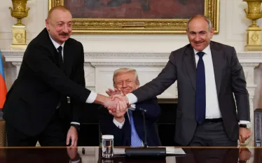 Կարծում եմ՝ նրանք ընկերներ են դարձել։ Վստահ չեմ՝ ինձ թույլատրվում է սա ասել, թե ոչ, բայց կարծում եմ՝ այո, այս մասին ասել է ԱՄՆ նախագահ Դոնալդ Թրամփը՝ խոսելով Փաշինյանի ու Ալիևի մասին։   Հիշեցնենք, որ այսօր Վաշինգտոնում տեղի է ունենում Թրամփի Խաղաղության խորհրդի առաջին նիստը, որին մասնակցում է նաև Նիկոլ Փաշինյանը։