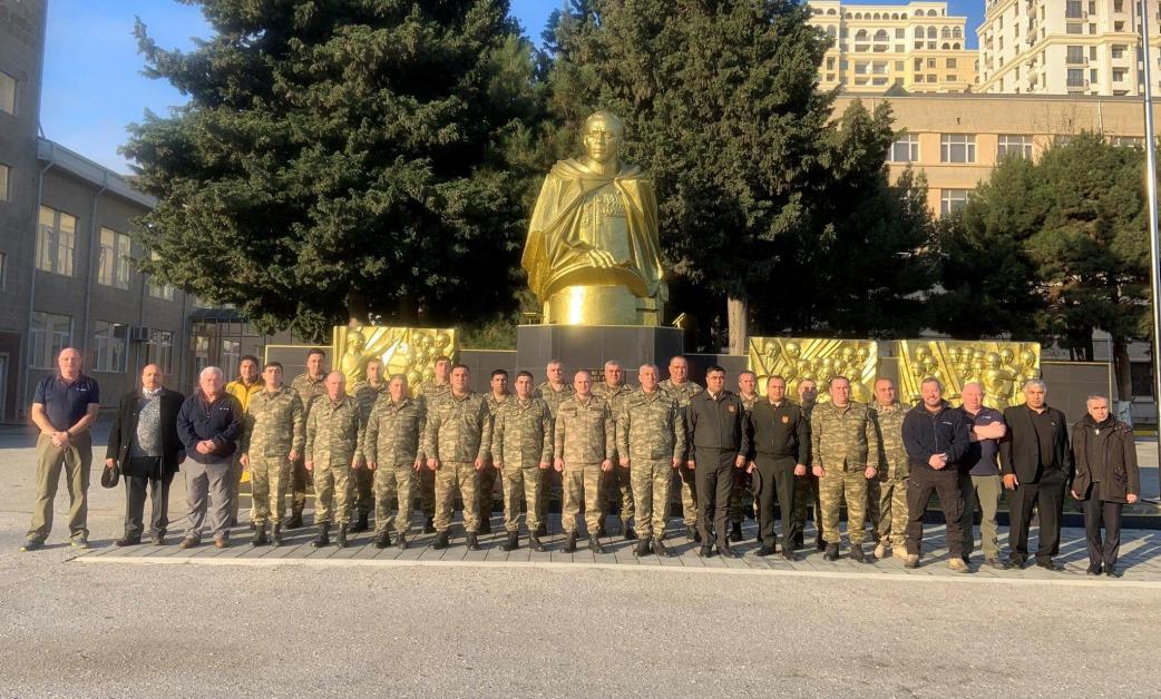 Ադրբեջանի ԶՈՒ սպաները մասնակցում են բրիտանացի փորձագետների կողմից անցկացվող ականազերծման աշխատանքների վերապատրաստմանը