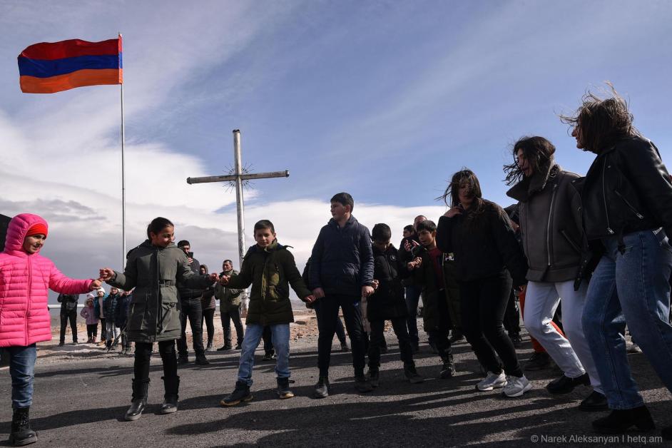 Հայ-թուրքական սահմանին ՀՀ դրոշ է տեղադրվել