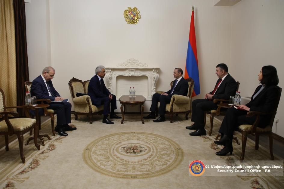 ԱԽ քարտուղարն ընդունել է ՀԱՊԿ գլխավոր քարտուղարին