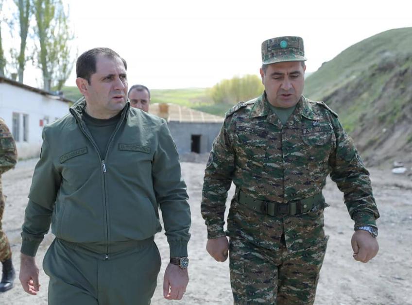 Սուրեն Պապիկյանը անակնկալ ստուգայցով եղել է ՊՆ զորամասերում