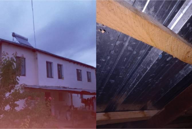 Հակառակորդը կրակել է Ճանկաթաղ գյուղի բնակելի տան ուղղությամբ