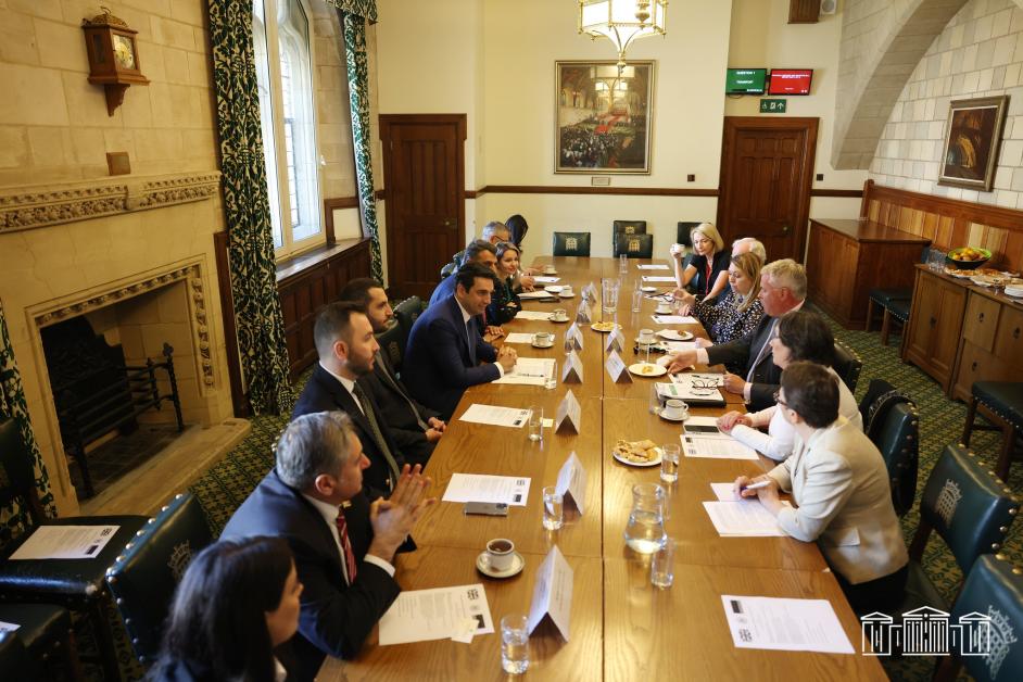 ԱԺ նախագահը բրիտանացի գործընկերներին ներկայացրել է հետպատերազմյան իրավիճակը, տարածաշրջանի բարդ իրադրությանն առնչվող հարցեր