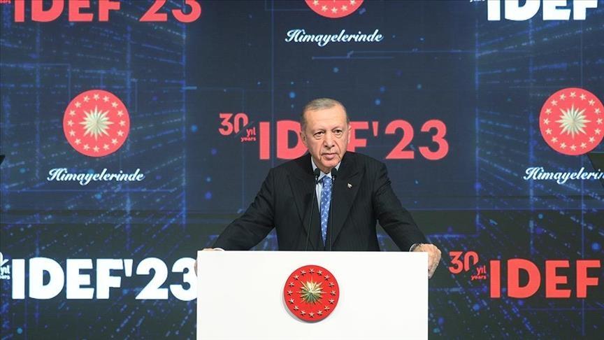 Թուրքիան կշարունակի եղբայրական երկրների հետ փոխանակել պաշտպանական արդյունաբերության ոլորտում փորձը. Էրդողան
