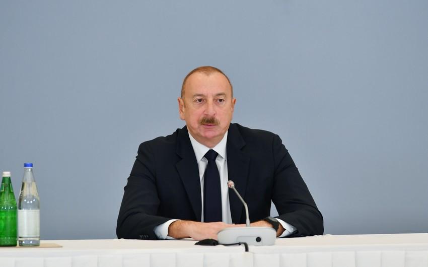 Ալիևը խոսել է Արցախում  հայ բնակիչների համար ստեղծված պայմանների մասին