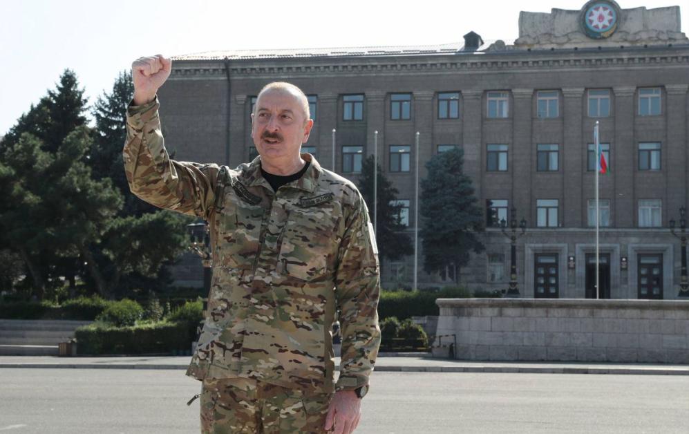 Ադրբեջանի նախագահը կրկին Ստեփանակերտում է