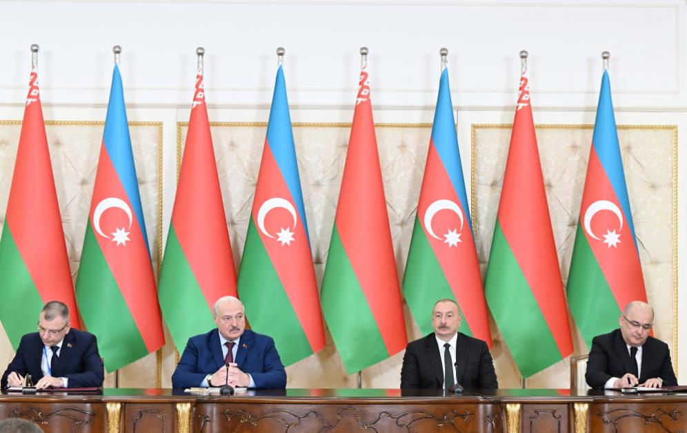 Ադրբեջանի և Բելառուսի ղեկավարների ընդլայնված կազմով հանդիպման հայտարարությունները