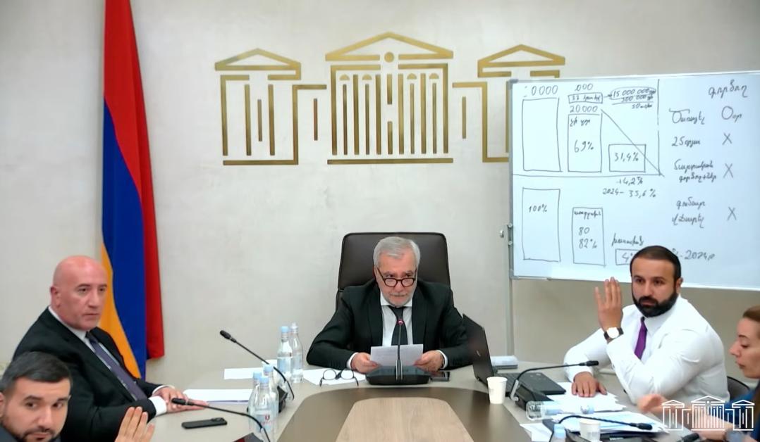ԱԺ պաշտպանության և անվտանգության հարցերի մշտական հանձնաժողովը բացասական եզրակացություն տվեց ԱԺ «Քաղաքացիական պայմանագիր» խմբակցության պատգամավոր Հայկ Սարգսյանի՝ զինծառայությունից գումարի դիմաց ազատ արձակվելու նախագծին: