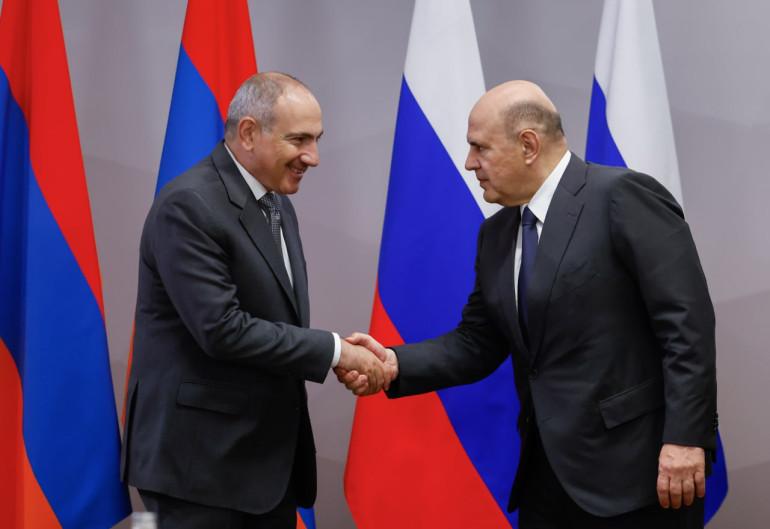 Նիկոլ  Փաշինյանը և  Միխայիլ Միշուստինը քննարկել են հայ-ռուսական հարաբերությունների արդիական հարցերը առևտրատնտեսական, գիտատեխնիկական, մշակութային և հումանիտար ոլորտներում։ 