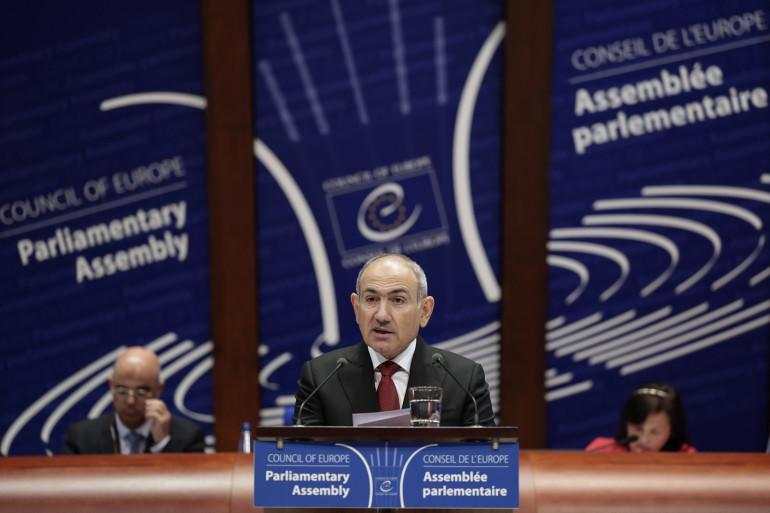 ՀՀ վարչապետ Նիկոլ Փաշինյանի ելույթը Եվրոպայի խորհրդի խորհրդարանական վեհաժողովի աշնանային նստաշրջանի լիագումար նիստում.   «Եվրոպայի խորհրդի խորհրդարանական վեհաժողովի հարգարժան նախագահ,  Հարգարժան գլխավոր քարտուղար,  Հարգարժան խորհրդարանականներ, դեսպաններ, տիկնայք և պարոնայք,  Թույլ տվեք շնորհակալություն հայտնել Եվրոպայի խորհրդի նման հեղինակավոր կազմակերպության խորհրդարանական վեհաժողովի առաջ ելույթ ունենալու այս հնարավորության համար։  Հայաստանի Հանրապետությունում ԵԽ-ն և ԵԽԽՎ-ն ընդունում և ընկալում են որպես ժո